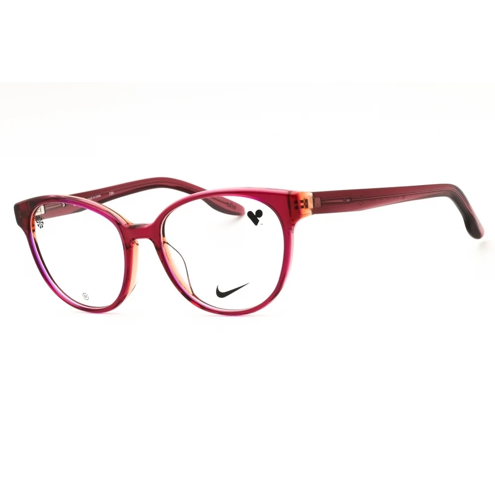NWT Nike 7164 Crystal Berry Round 52mm Eyeglasses